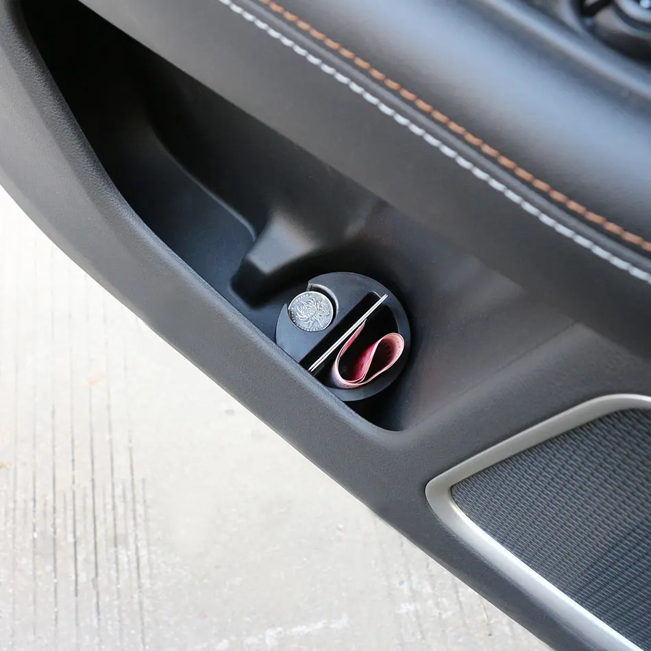 Jameo Auto Car Card Coin Cup Seat Storage Box for Volkswagen VW Polo Passat Golf Peugeot Citroen Chevrolet Cruze | Автомобили и