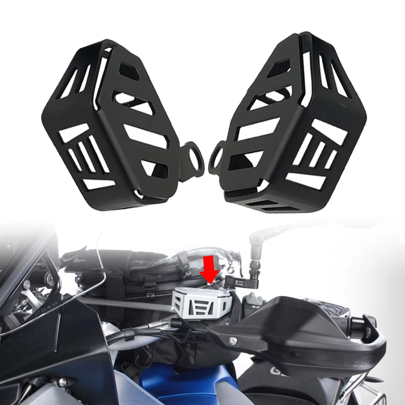 

R1200GS R1250GS Front Brake Reservoir Clutch Oil Cup Guard Protector Cover For BMW R 1250 GS LC Adventure ADV 2014-2021 2020