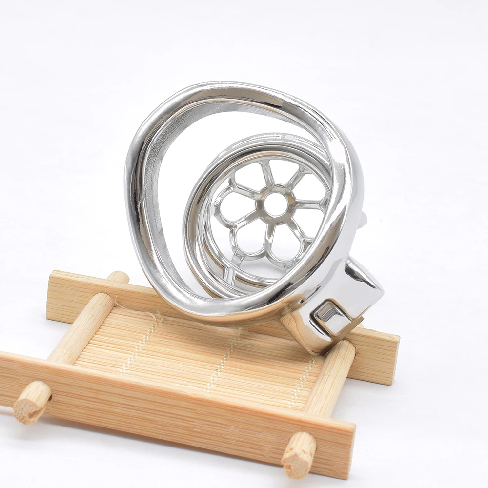 NUUN длинная металлическая клетка верности для мужчин из нержавеющей стали пениса