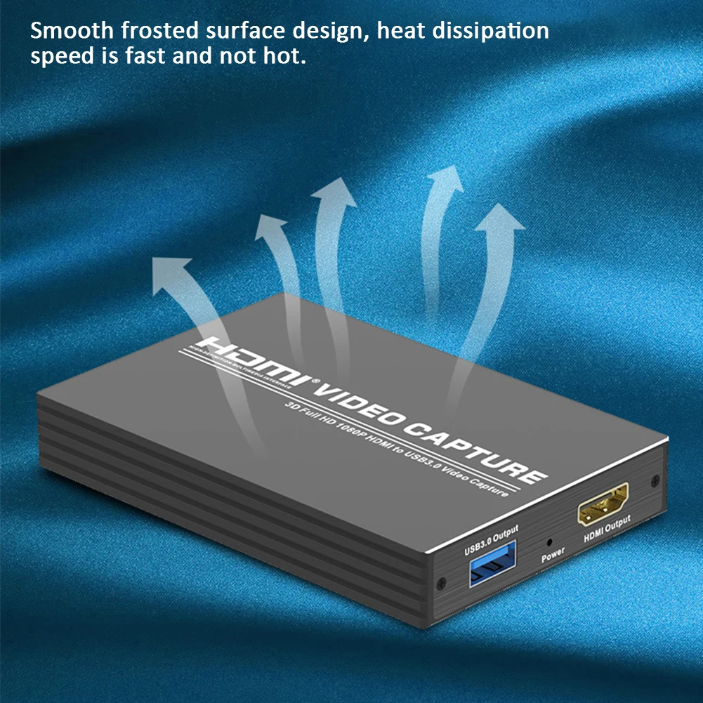 

4K 1080P Aluminium Alloy Multifunction Live Streaming Camera To USB3.0 Video Capture Card DVD Camcorder Online Teaching