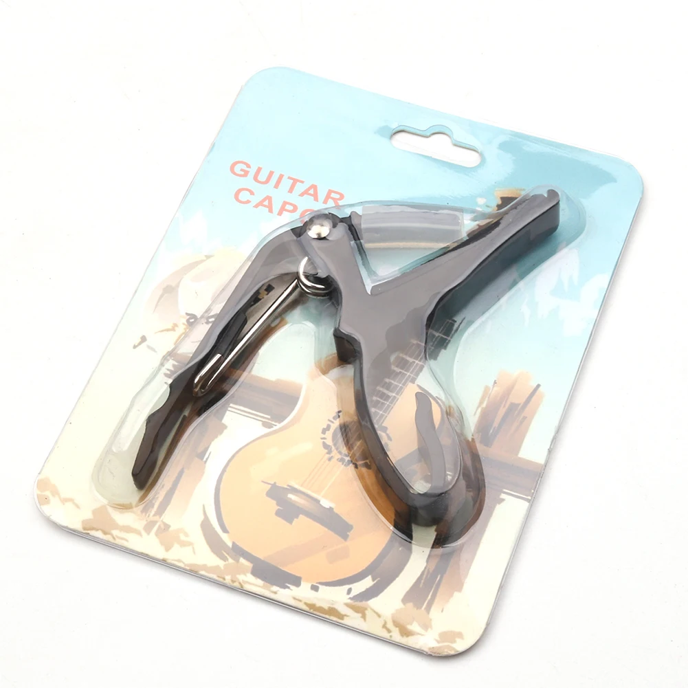 

Classical Guitar Capo Metal Folk Tone Adjusting Clamp Guitar Accessories Black Musical Enjoyable Instrument Supplies