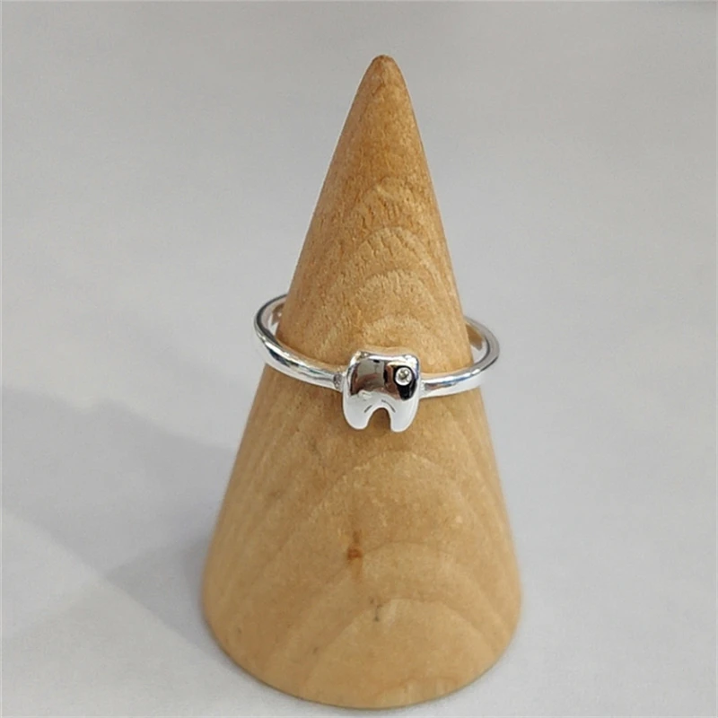 Классические забавные милые Регулируемые кольца с кубическим цирконием для