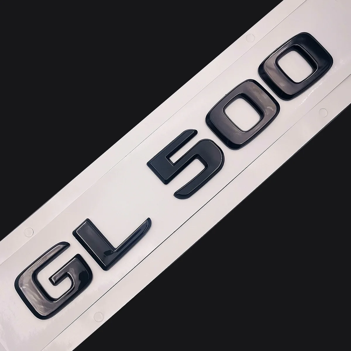 Оригинальный размер 1:1 Автомобильная эмблема заднего хвоста цифры-буквы