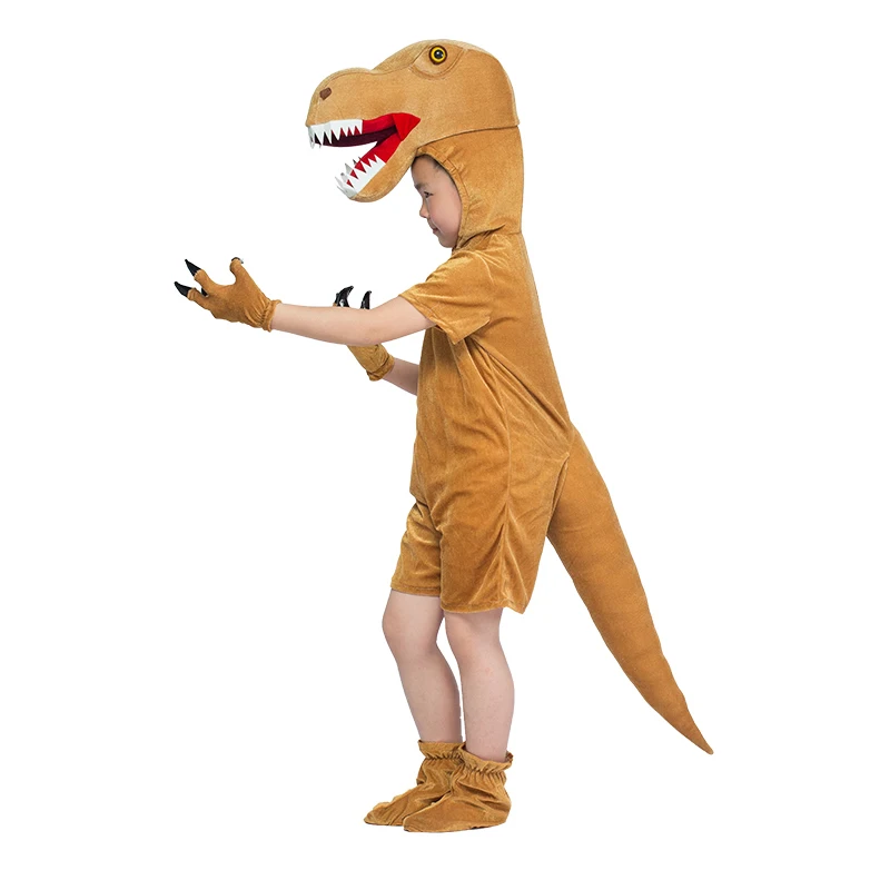 

Костюмы с динозаврами T-Rex, Детский костюм для косплея на Хэллоуин с животными, тираннозавром, наряд для вечеринки, ролевые игры для мальчико...