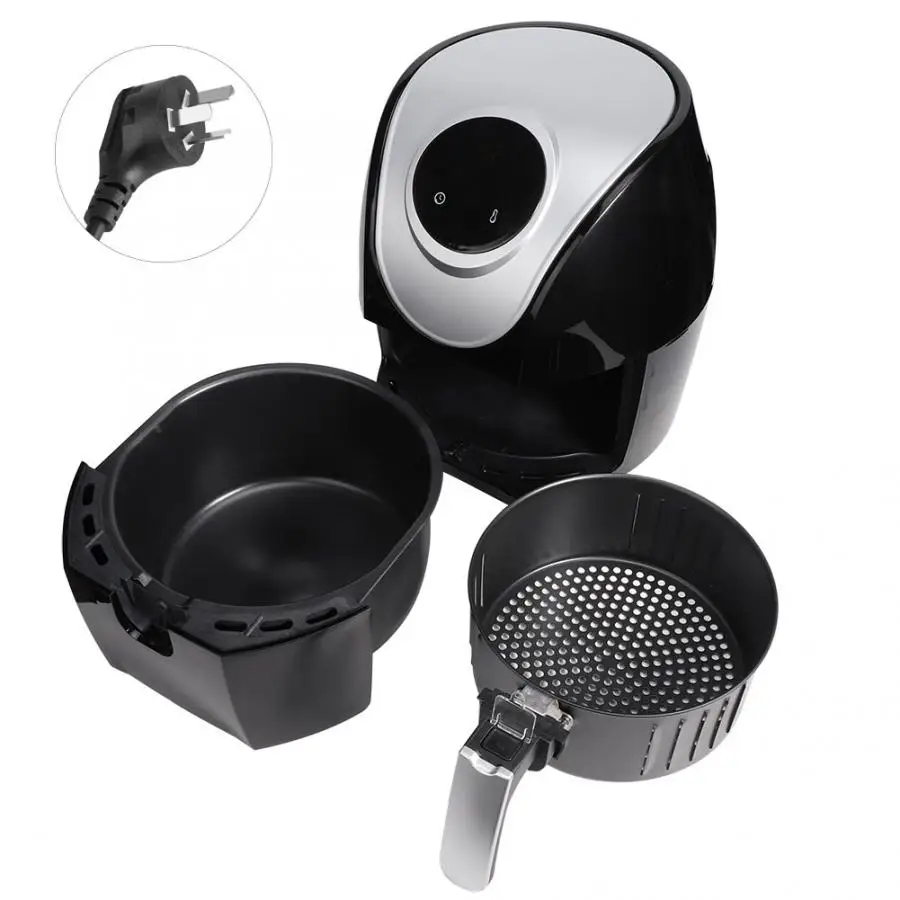 5 л умный сенсорный экран домашняя воздушная фритюрница без дыма