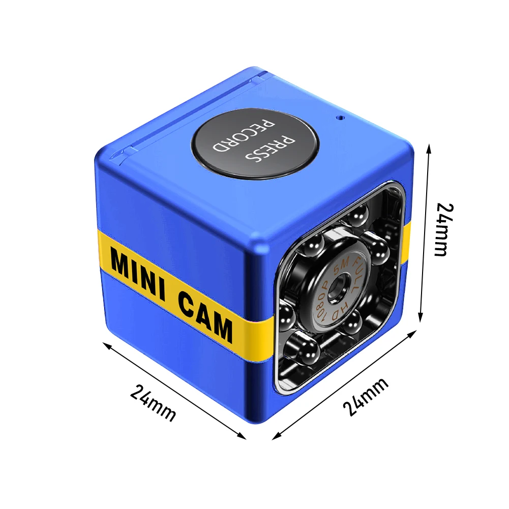 

Mini Battery IP Camera Home WIFI Body Nanny Cam Wireless Smart Life App Onvif 1080P Security Video Clould TF
