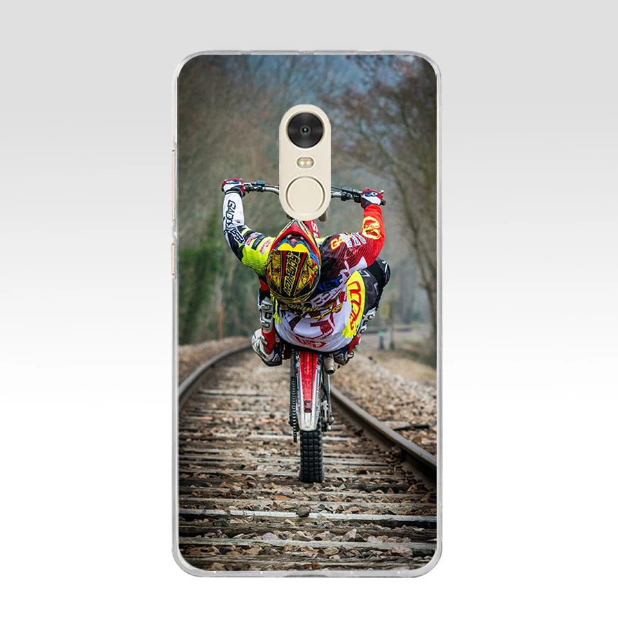 226FG moto cross dirtbikes Мягкий Силиконовый ТПУ чехол для телефона xiaomi redmi 7 7a note 4A 4X 6 Pro 6A |