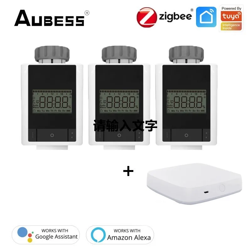 

Умный привод радиатора TRV ZigBee3.0, программируемый термостатический клапан радиатора, регулятор температуры, голосовое управление через Alexa