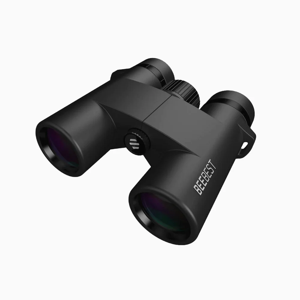 Бинокль Xiaomi Beebest 8X32 Профессиональный охотничий широкоугольный телескоп Кемпинг HD 8 раз поле обзора водонепроницаемый IP67 - Цвет: Черный