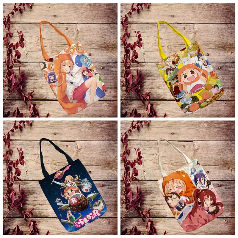 

IVYYE 1PCS Himouto! Umaru-chan Girl Fashion Anime Canvas Shoulder Bags Casual Shopping Bag Tote Handbag Travel Lady Girls New