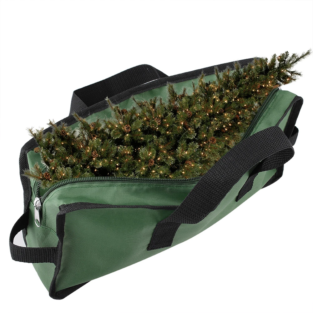 Portable Xmas Tree Storage Bag Waterproof Holiday Case Protective Zippered with Handles | Дом и сад