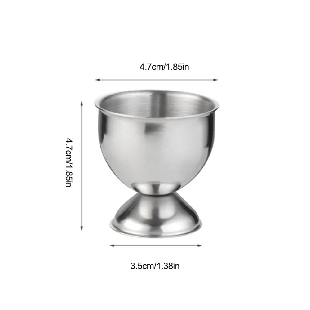 4 шт./компл. чашки для яиц из нержавеющей стали держатель настольная чашка Паровая