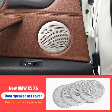 Для BMW X5 2014 2018 хромированная внутренняя приборная панель AC vnet передняя фара