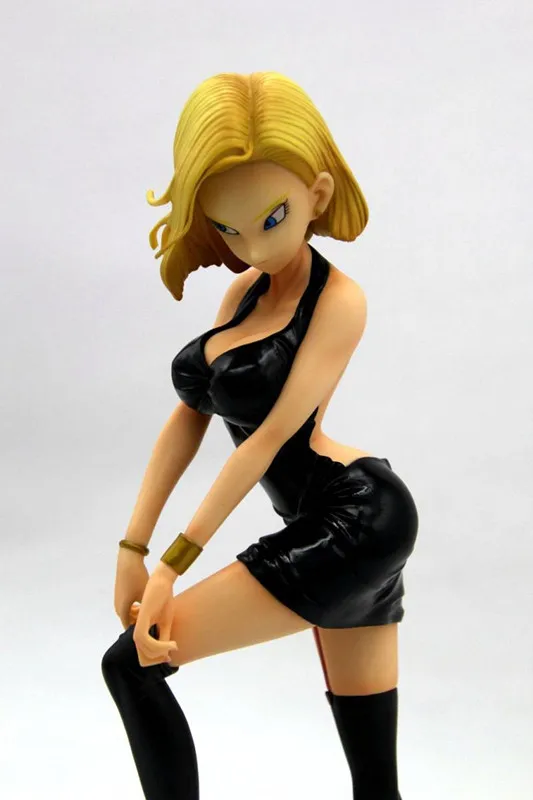 Японское аниме фигурки игрушки Dragon Ball Z 18 Lazuli Сексуальная Аниме Фигурка голые аниме фигурки