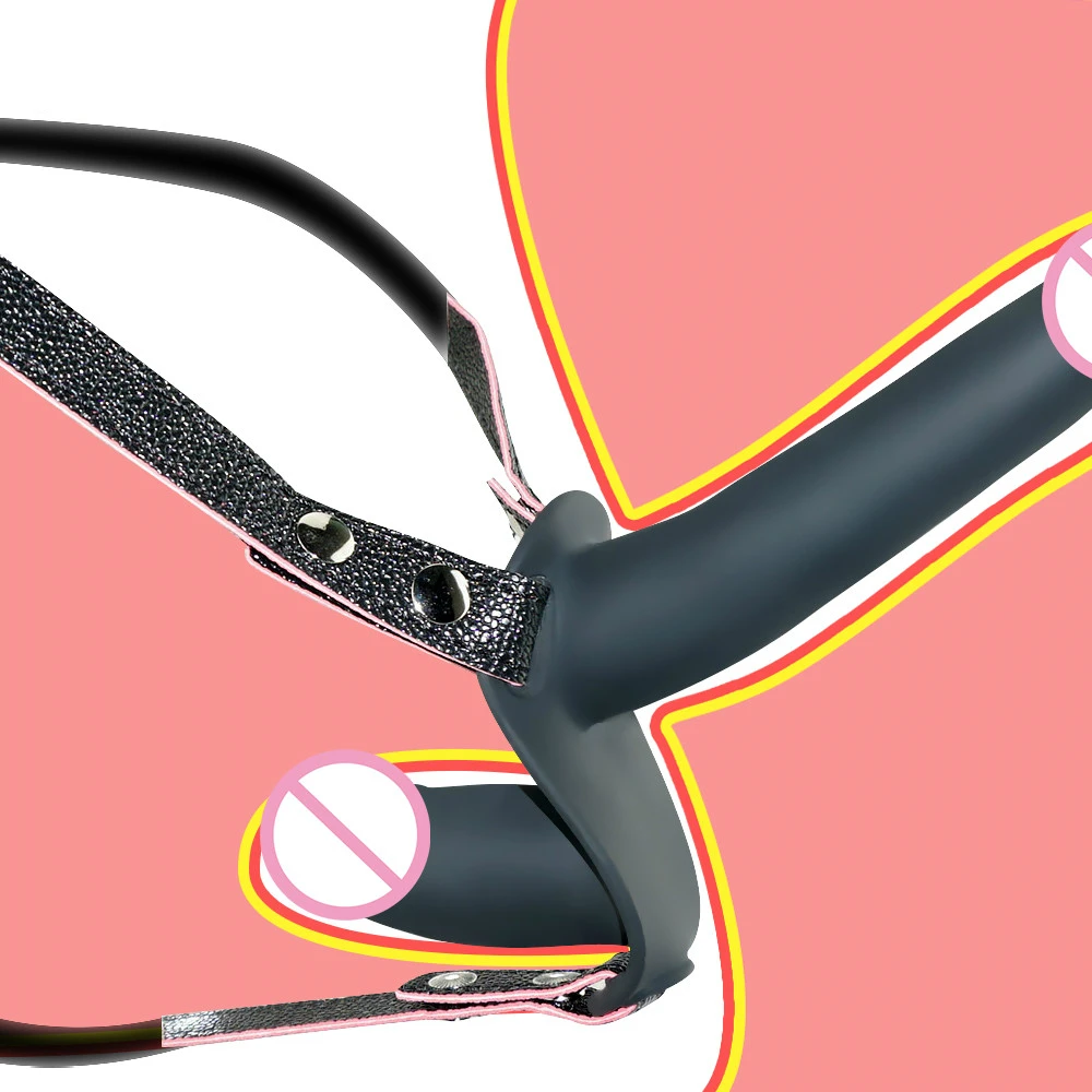 Двойной фаллоимитатор для женщин страпон анальная пробка пар Стимулятор точки G