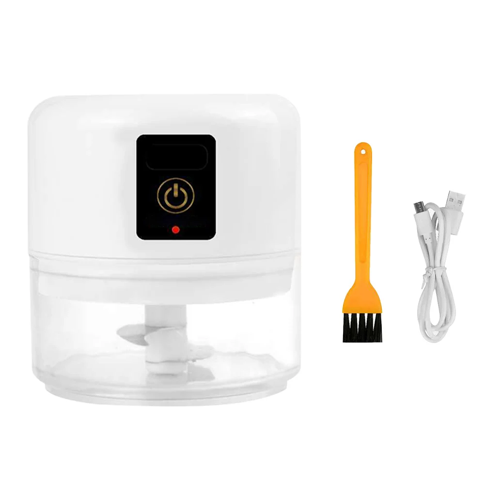 Пресс для чеснока слайсер с контейнером хранения мини измельчитель лезвиями из