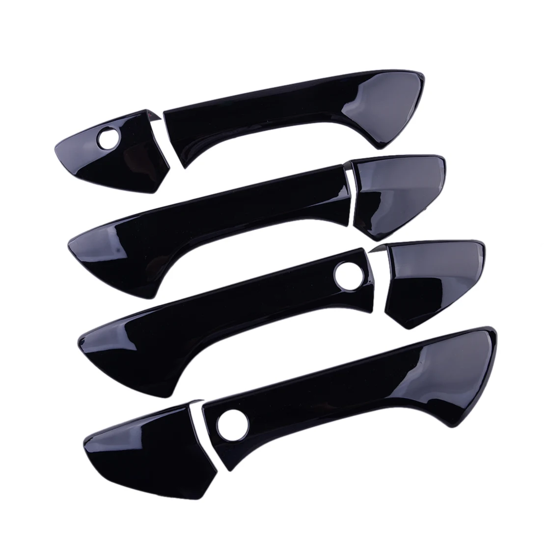 

8Pcs/Set Car Gloss Black Smart Side Door Handle Cover Trim Left Hand Drive Fit for Honda Accord Sedan 2008 2009 2010 2011 2012