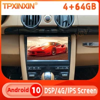 for porsche boxster android 10 0 car radio multimedia player gps navigation auto audio stereo tape recoder head unit dsp carplay