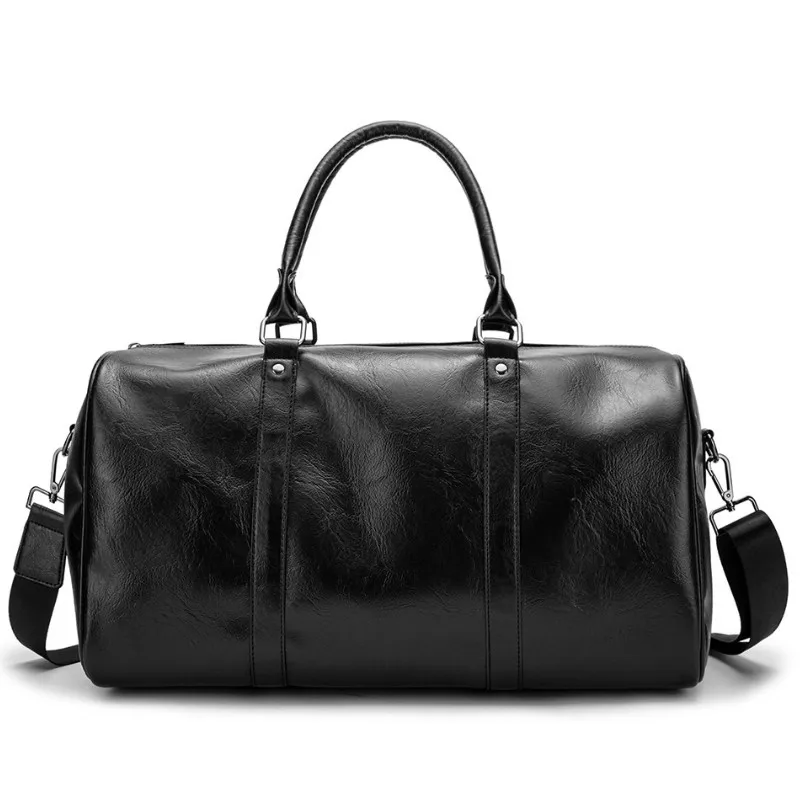 Дорожные Сумки из искусственной кожи для мужчин деловая Повседневная