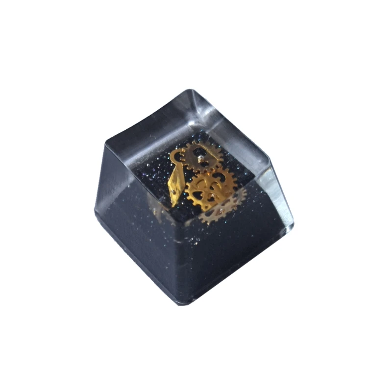 Ручной работы заказной OEM R4 профиль смолы Keycap клавиатура RGB полупрозрачный |