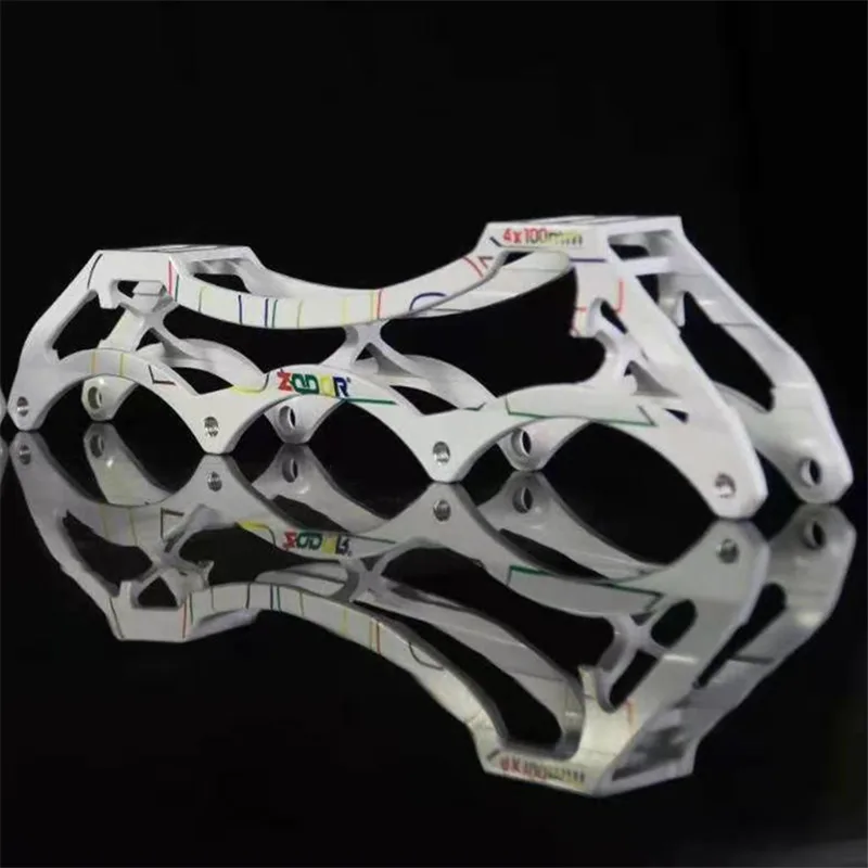 Оригинальные 4 колесные роликовые коньки ZODOR для марафона база скоростных