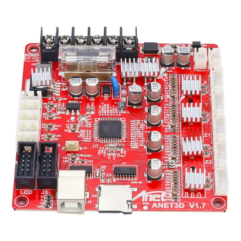V1.7 материнская плата управления для Anet A8 Diy самостоятельная сборка 3D настольный