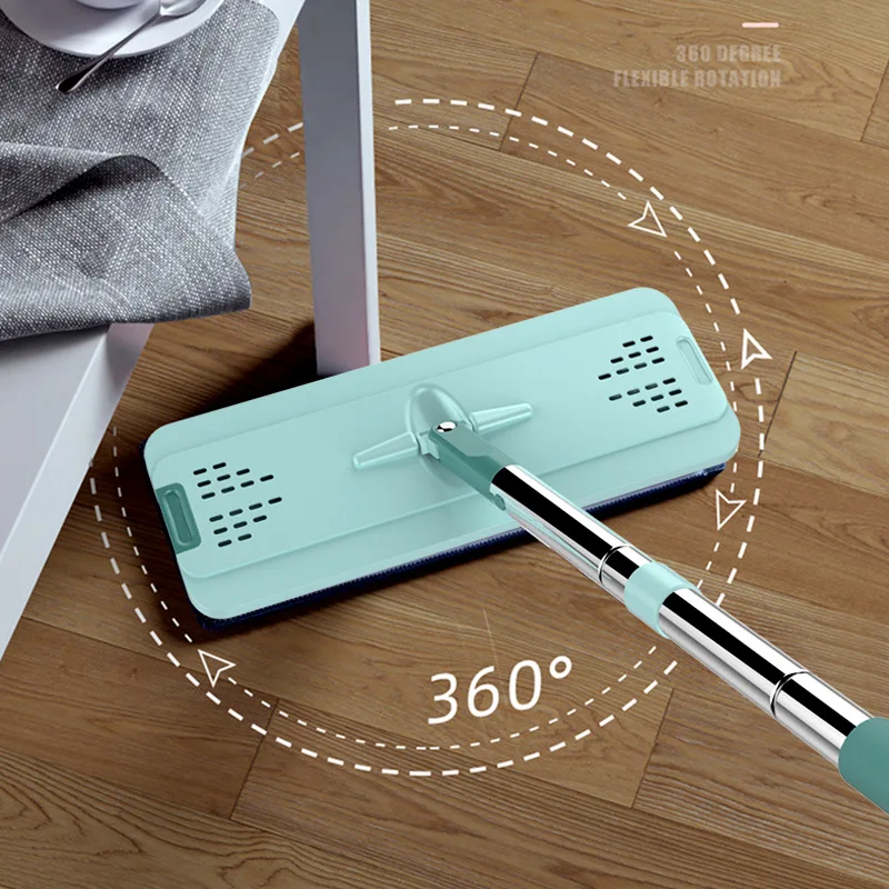

MOP Microfiber floor mop with mop Cloth Replaceable Hand-free flat mop Hand Squeeze Household Cleaning Tools Mop free hand wash