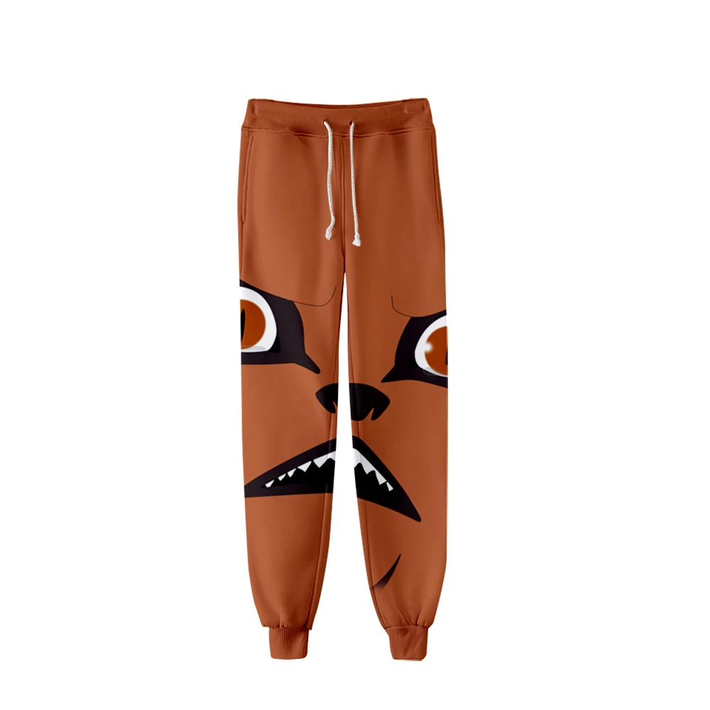 Уличные женские и мужские штаны с 3D принтом аниме Наруто уличные летние