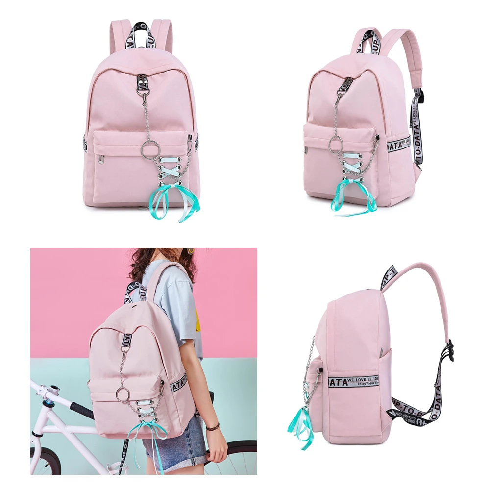 Модный школьный рюкзак для девочек Женский студенческий ноутбука детские