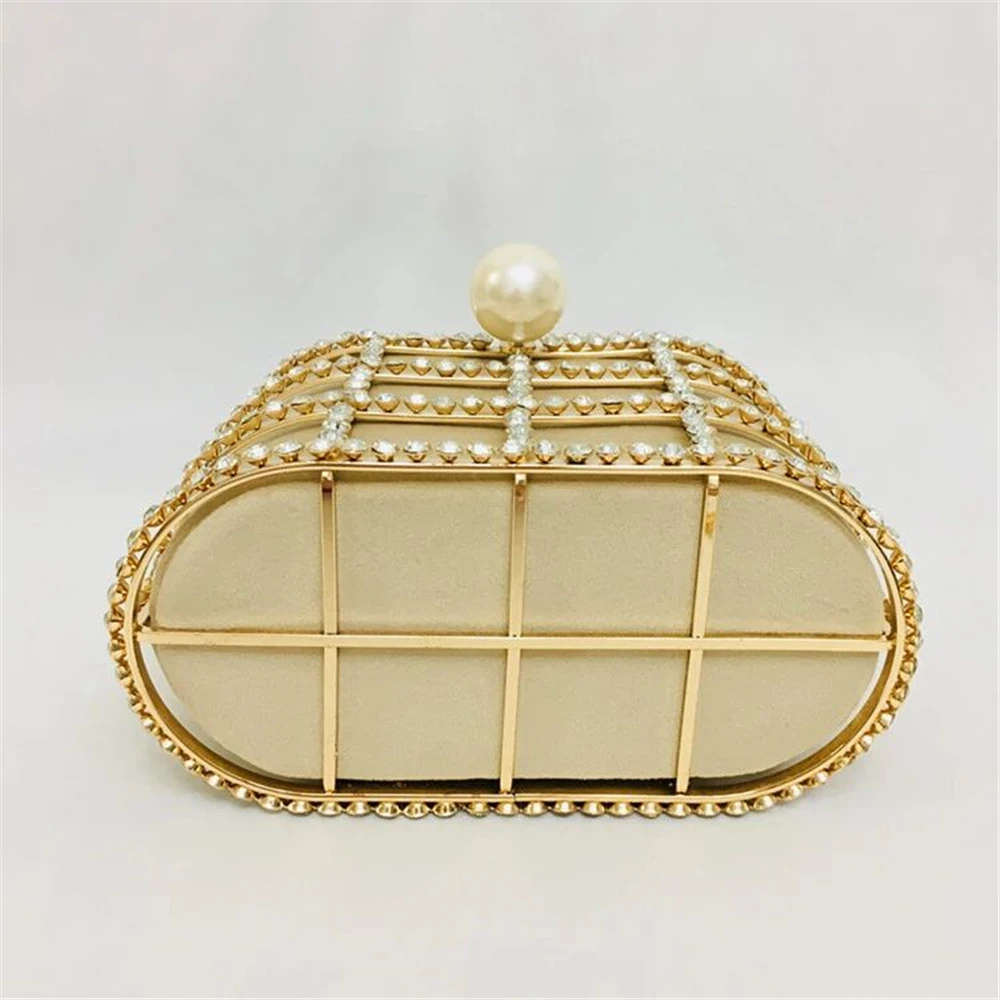 Новые Роскошные lady diamond женские сумки из натуральной кожи полый металлический ведро дизайнерская ручка с бахромой сумки ужин вечерние сумки на плечо сумка клатч кошелек