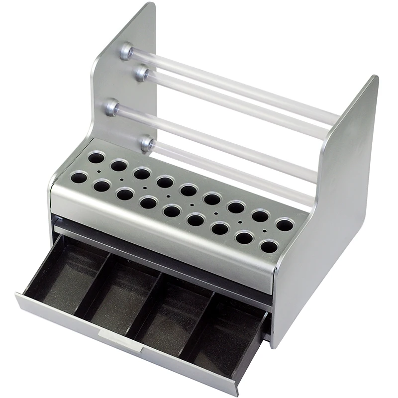 Multi function mobile phone service tool storage box components sorting parts screwdriver insert desktop rack |