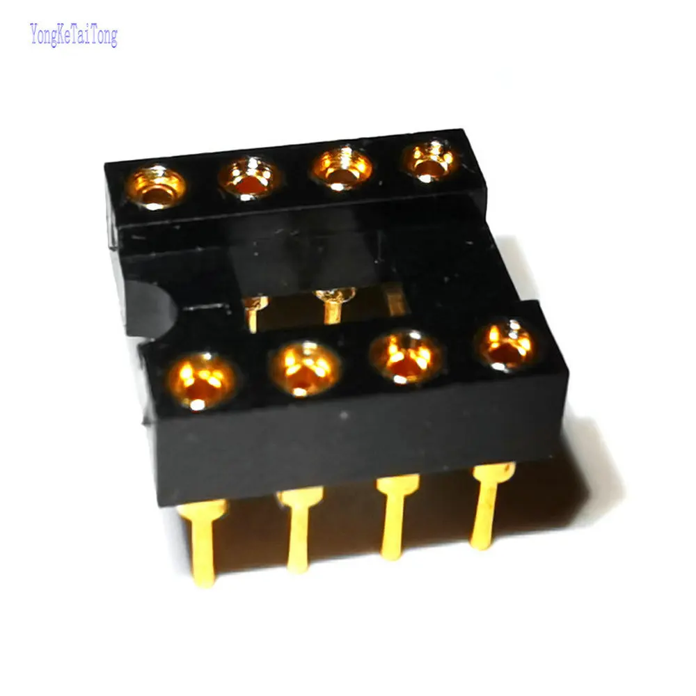 10 шт. новый оригинальный DIP 8 IC позолоченный DIP8 ICseat для OPA627 AD797 AD620 OP27 OP07