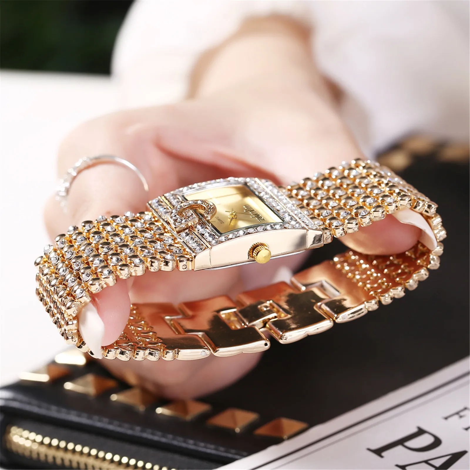 

Digital Watches For Women Women Fashion Watch Clock Stainless Steel Casual Dress Wrist Crystal Jewelry Cheap Women's Watches