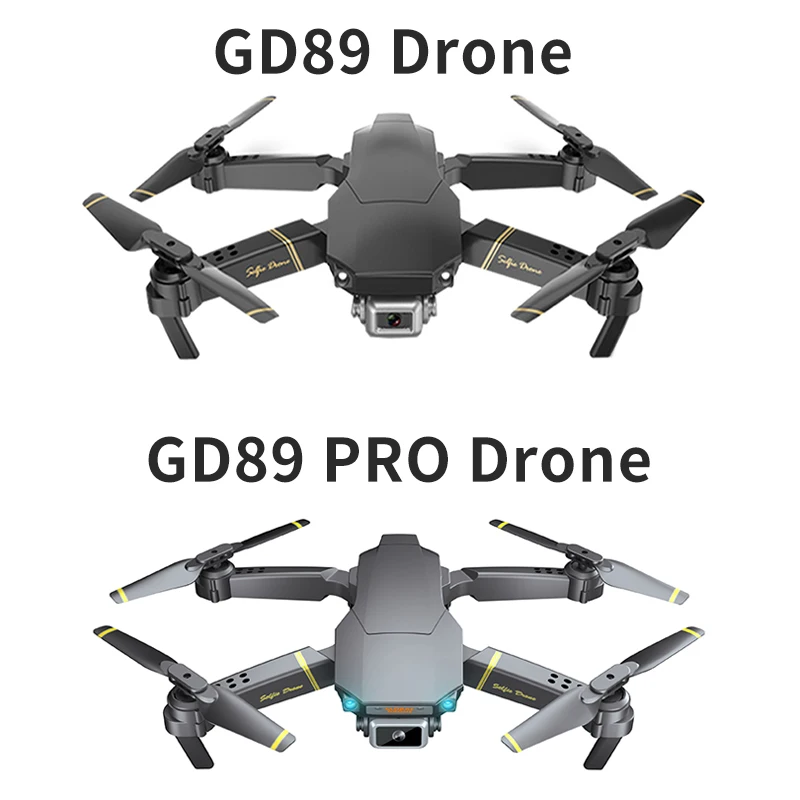 

4K Drone quadcopter RC Drones with Camera HD Altitude Hold GD89 Dron HD Camera wifi FPV Quadrocopter VS SG106 E58 Dropshipping