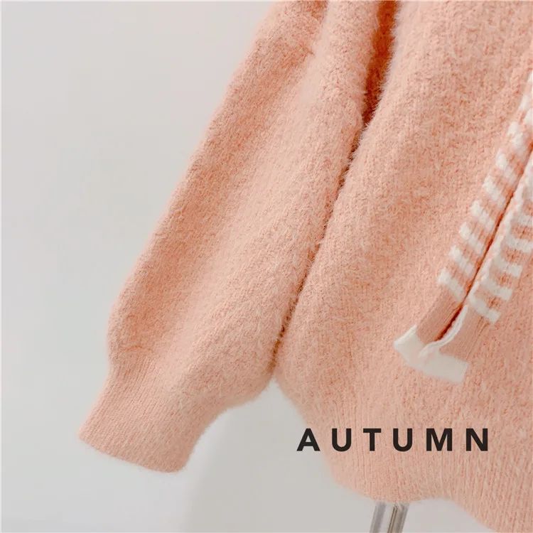 Детская одежда Бархатная шаль для девочек свитер с длинным рукавом маленьких |