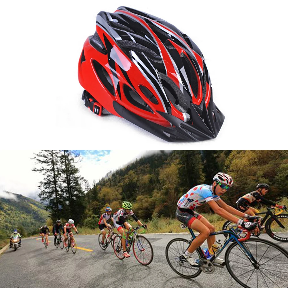 

Bicycle Cycling Helmet Ultralight EPS+PC Cover MTB Road Bike Helmet Integrally-mold Cycling Helmet Cycling Safely Cap Bicycle