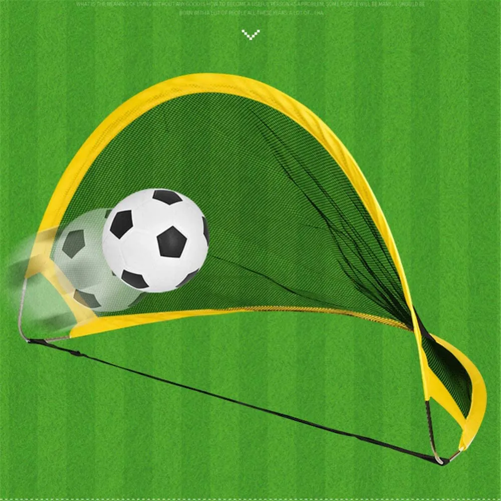 

75 см Детская уличная футбольная тренировка, портативная складная сетка, аксессуар для футбола, уличная игрушка, фитнес-оборудование, набор ...