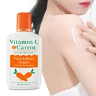 Женские моркови Витамин C уход за лицом крем для тела осветляющее увлажняющее крем для ухода за кожей Отбеливающий Осветляющий увлажняющий крем для ухода за кожей