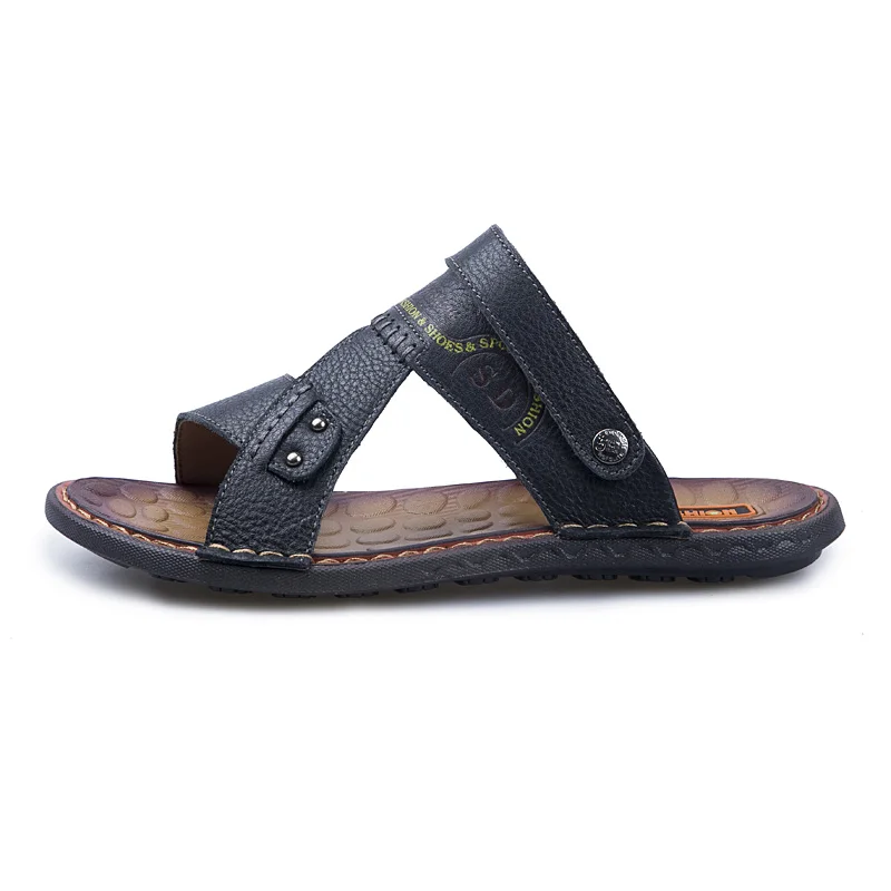 

2020 уличные резиновые рабочие для masculina zandalias водонепроницаемые couro размеры heren ete hombre cuero сандалии cuir sandalias en