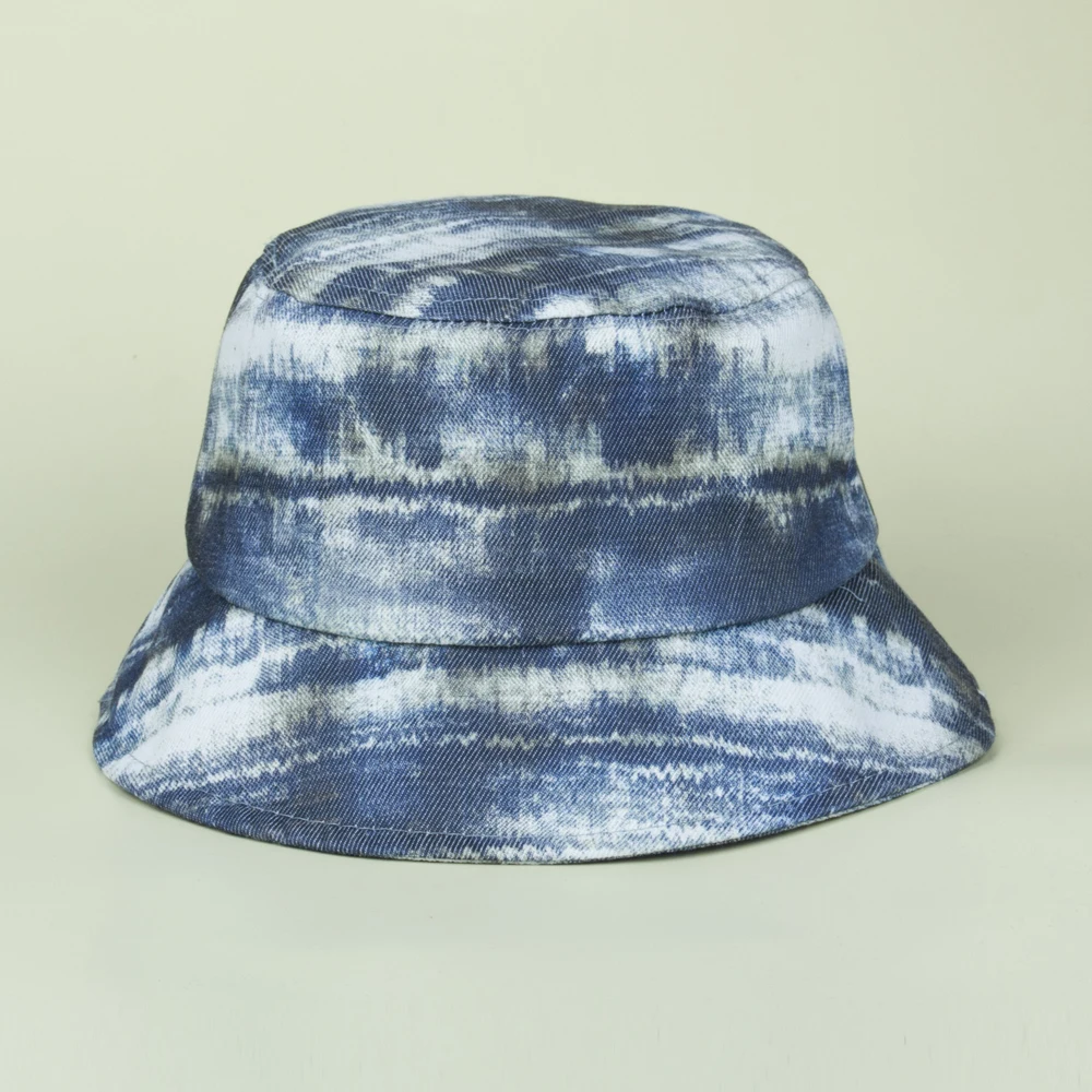 

Tie-Dyed Cowboy Fisherman Hat, Wash Cloth, Street Hipster Basin Hat, Korean Version Hat, Sun Hat, Sun Sun Hat