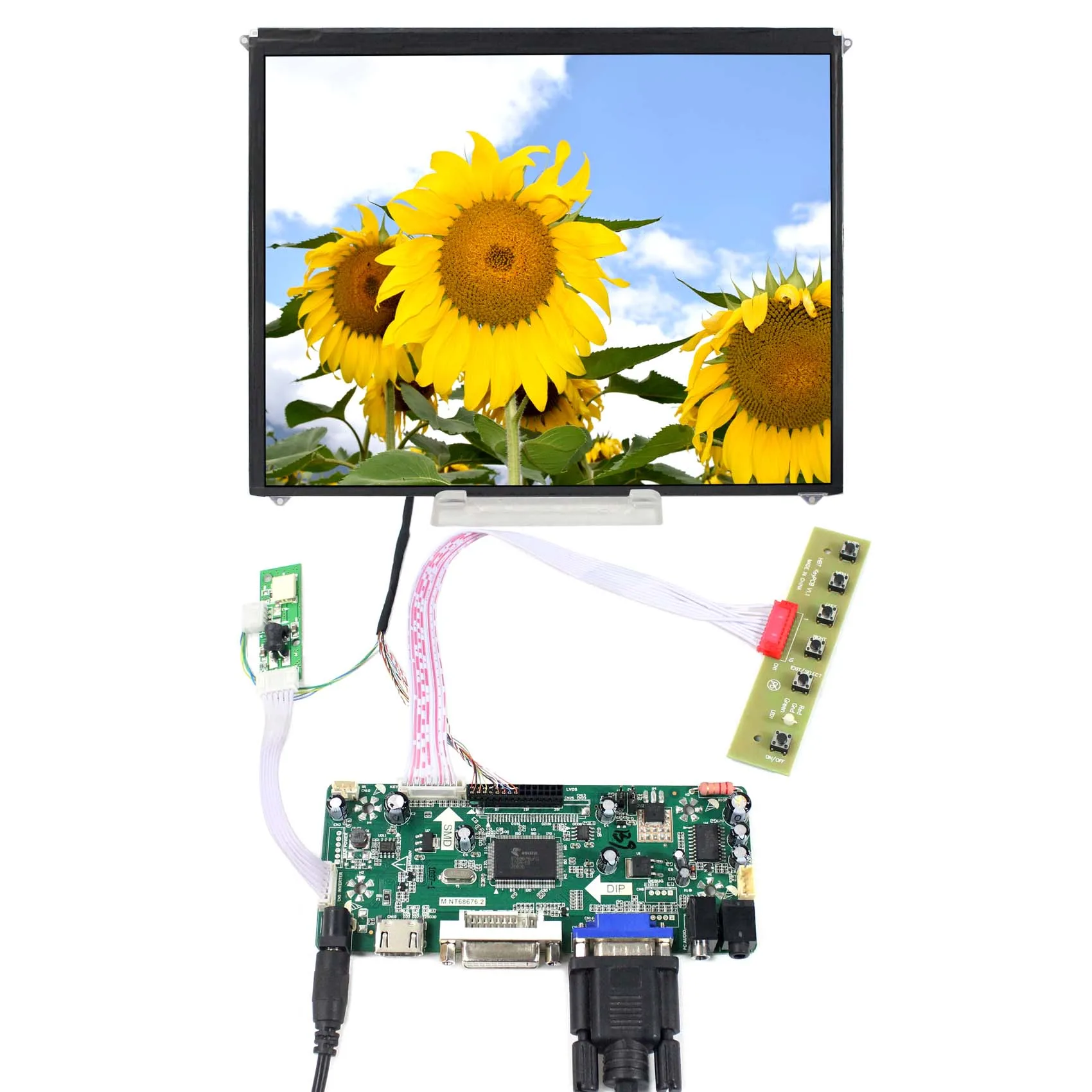 

9.7" 1024x768 IPS LCD Screen with H DMI VGA DVI LCD Controller Board