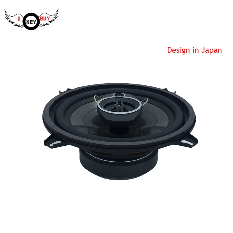 1 пара 5 дюймов 25 &quot3 Way коаксиальный резиновый край Hi Fi автомобиля Динамик 300W 4Ohm