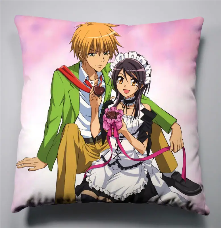 7 Аниме Манга Kaichou wa Maid-sama подушка 40x40 см наволочка сиденье постельные принадлежности Подушка 006 - Цвет: 7