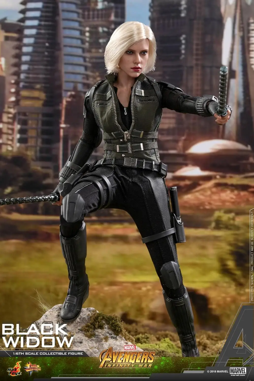 Горячие игрушки MMS460 Мстители 3: Бесконечная война черная Widow 6,0 Scarlett Johansson 1/6 фигурка