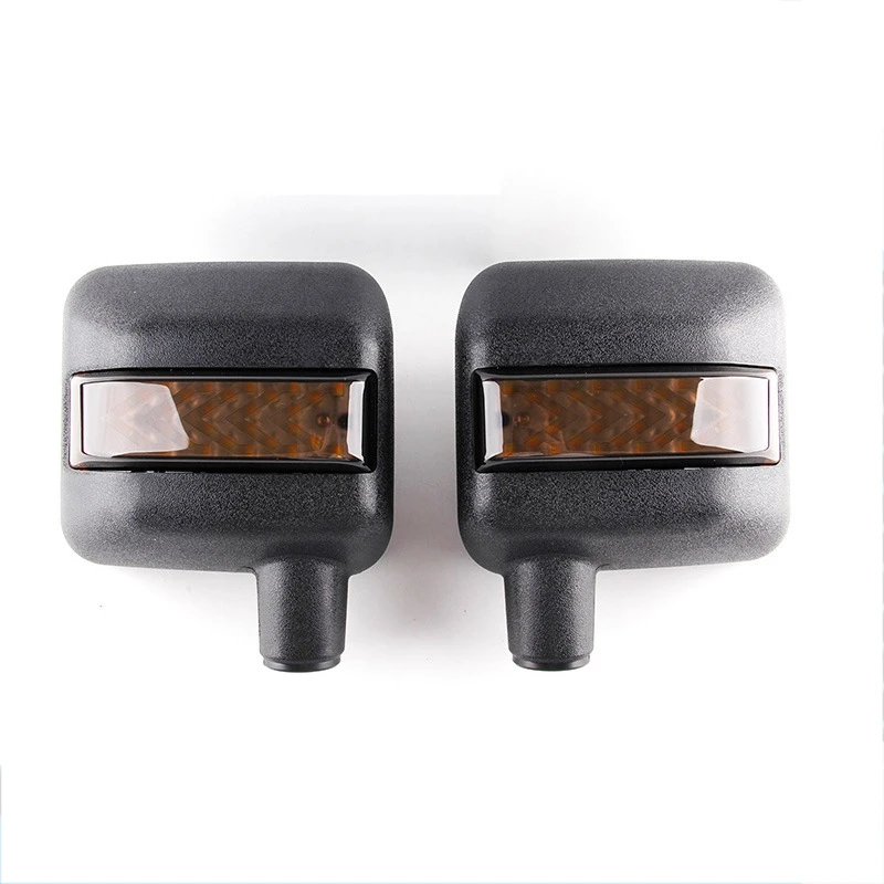

2 PCS LED Rearview Side Mirror Housing Turn Signal Light for Jeep Wrangler JK JL 2007-2018