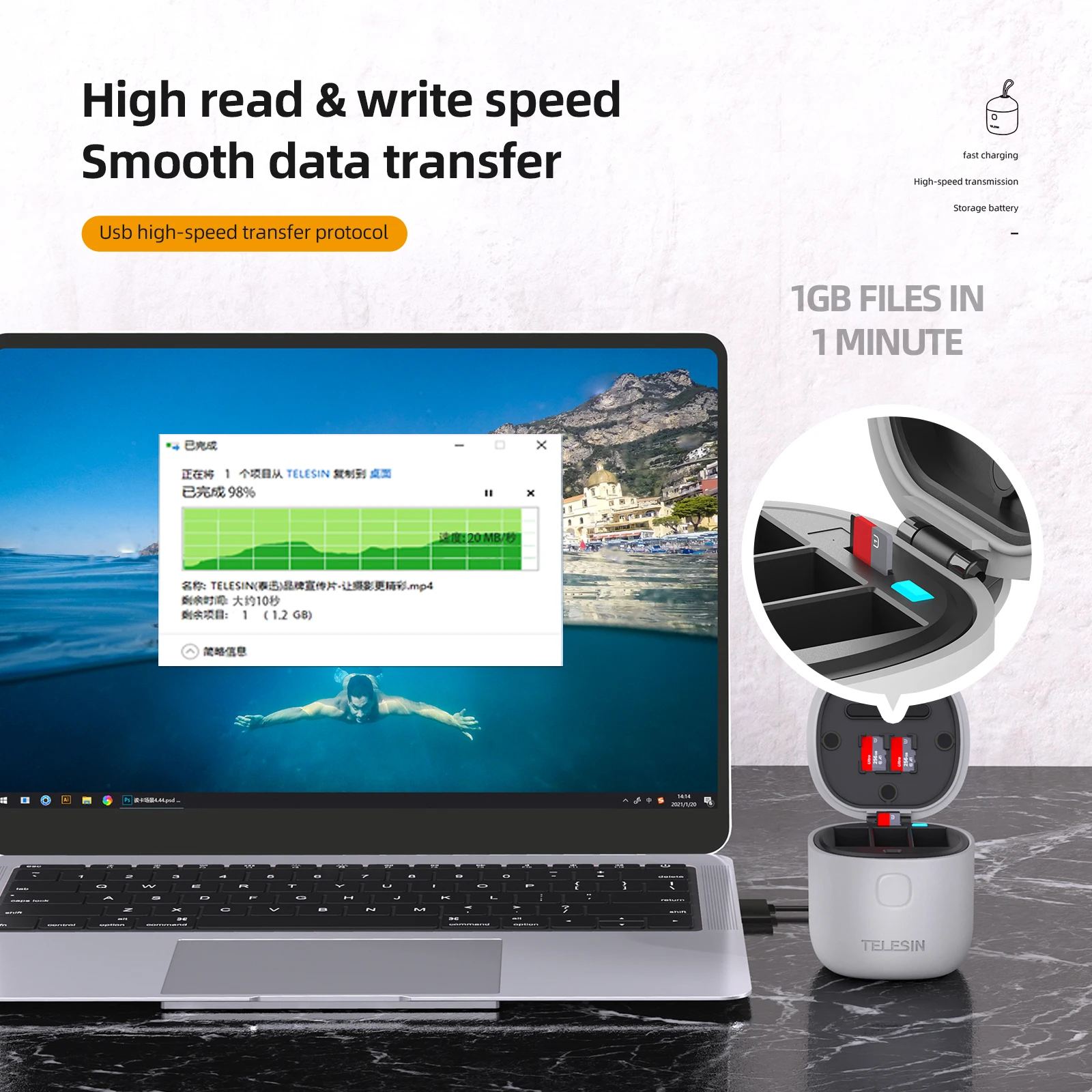 3 шт./упаковка зарядное устройство 1750 мАч для GoPro 9 10 | Электроника