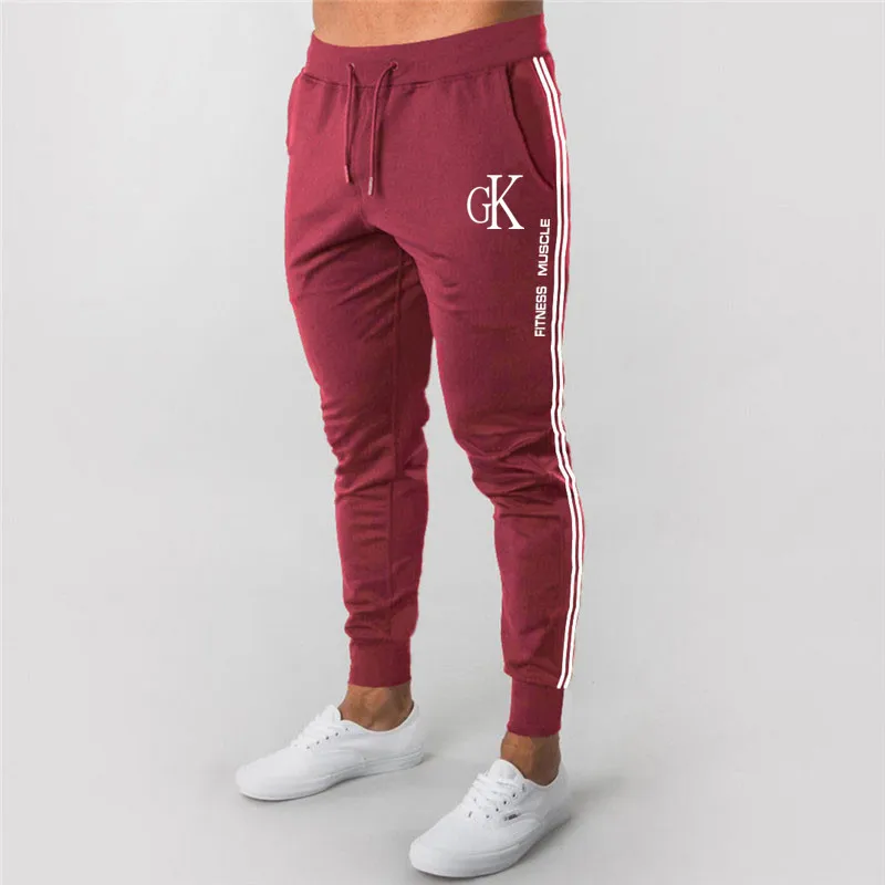 

men running pants fitness muscle Pants autumn winter fashion Trousers Jogger Bodybuilding Fitness Sweatpants Gyms Track Pants