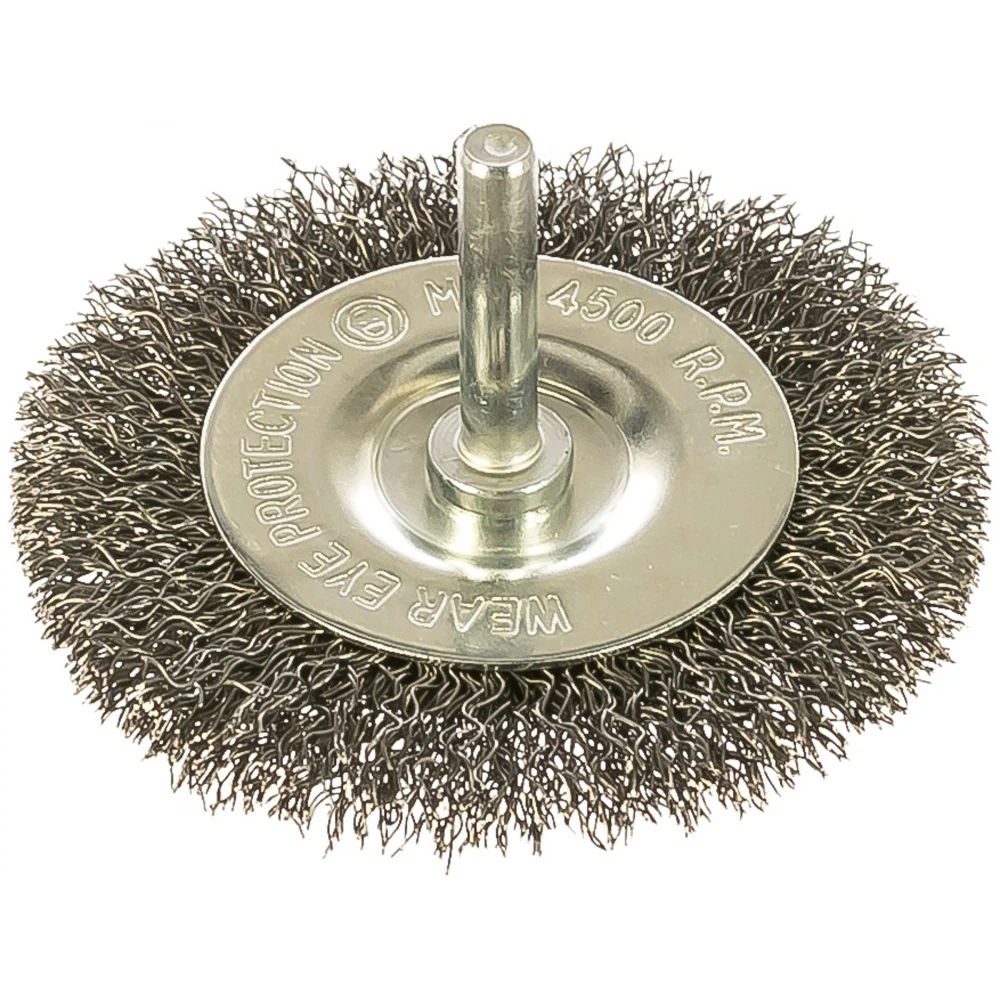 Disc brush 75 mm gigant g-11043 Tools repair supplies accessories | Инструменты