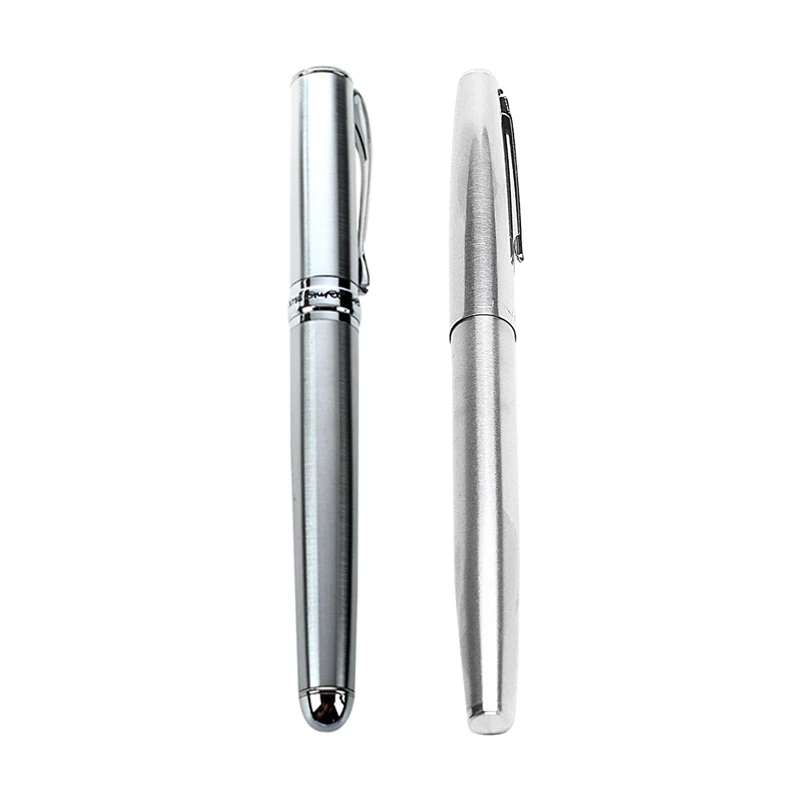 JinHao X750 Серебряная CT авторучка и 911 стальная с 0 38 мм дополнительный тонкий