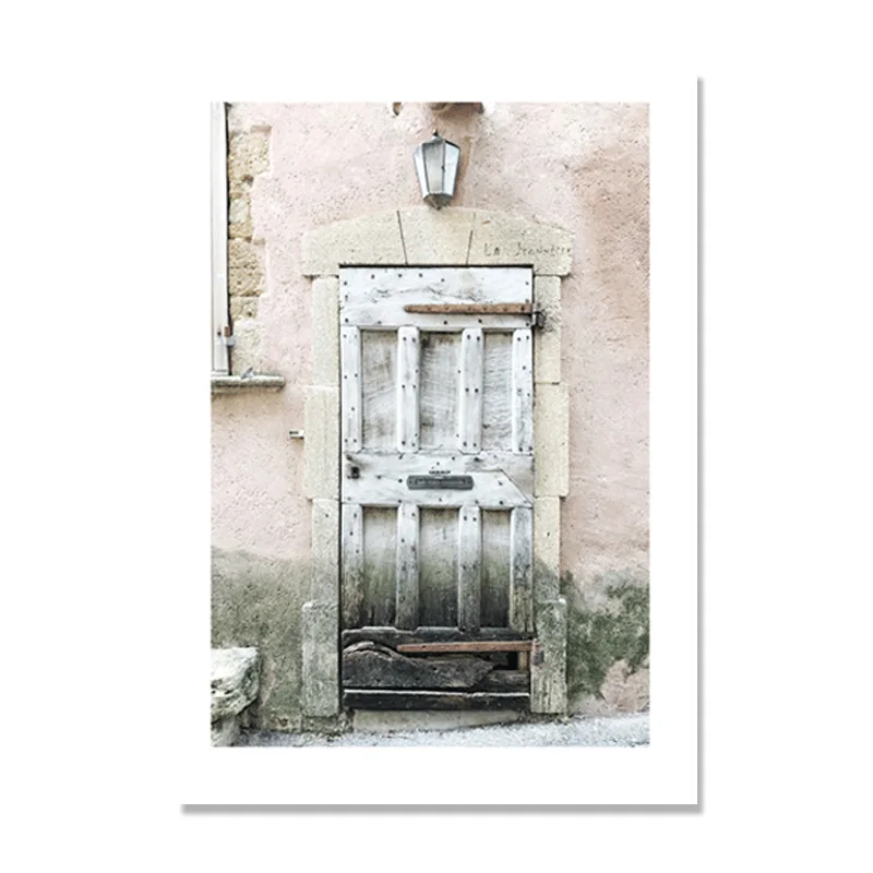Британская архитектура, скандинавский плакат, дорога, Куадрос, Decoracion, река, настенные картины для гостиной, настенная живопись, холст, без рамы - Цвет: E